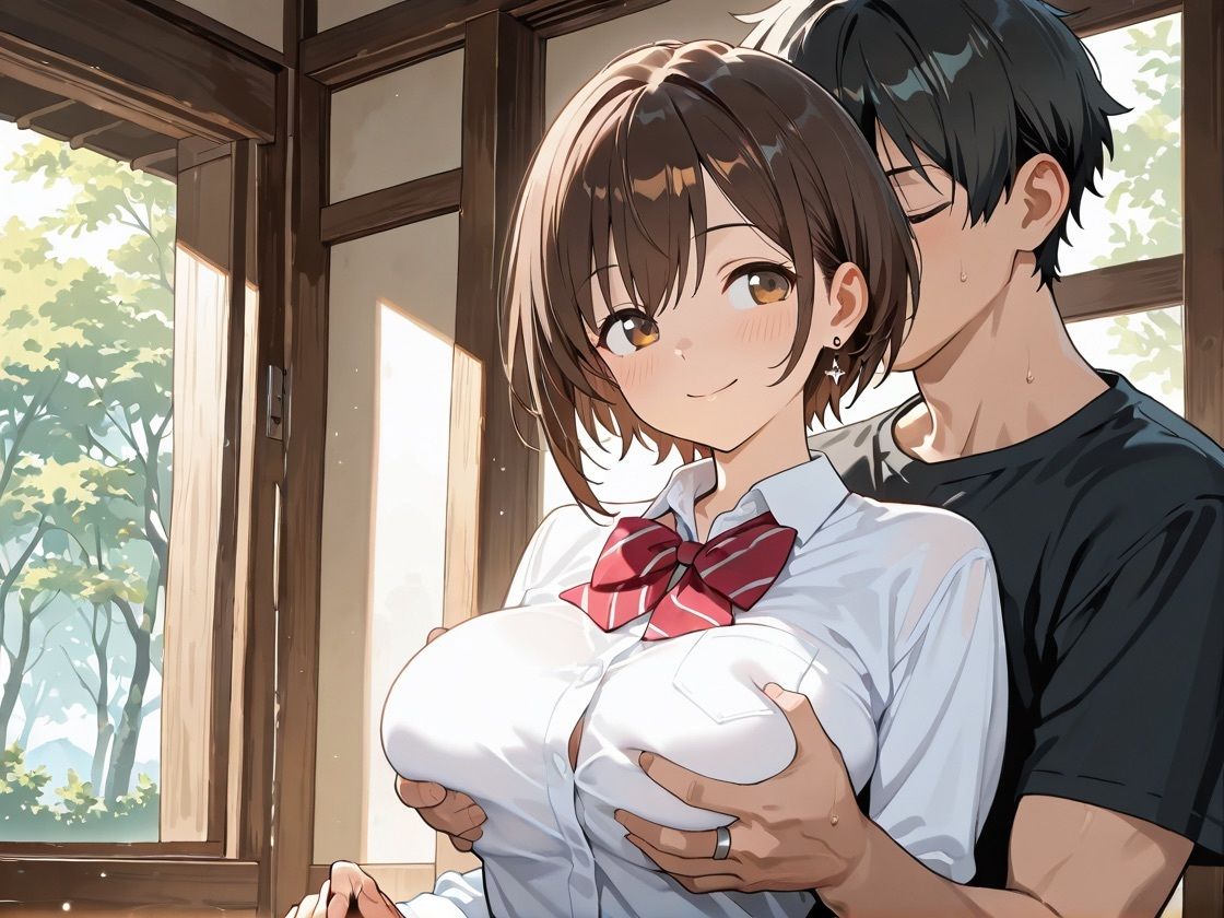 【女子校生】可愛い女の子が性欲爆発！！ サンプル1ページ目