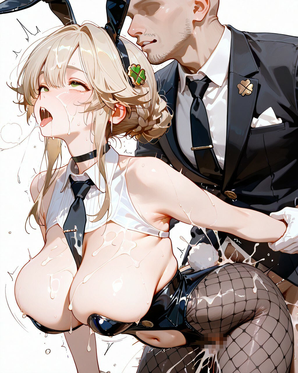 戦場に響く銃声と絆と女の子NIKKEエ◯ド サンプル2ページ目