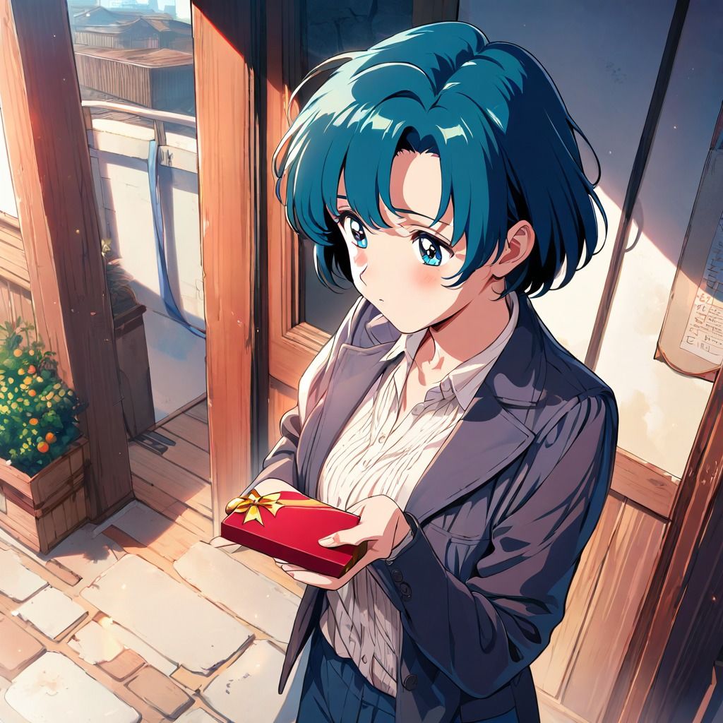 バレンタイン水●亜美 サンプル2ページ目