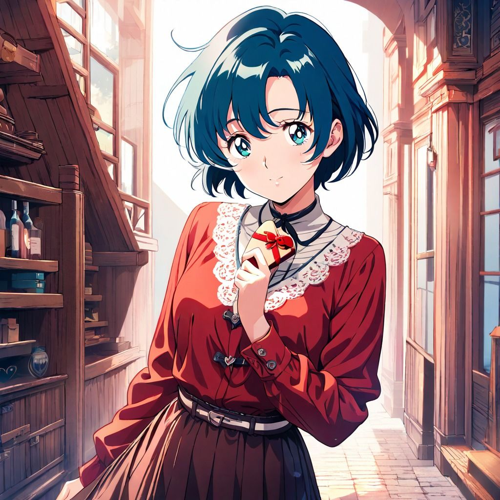 バレンタイン水●亜美 サンプル7ページ目