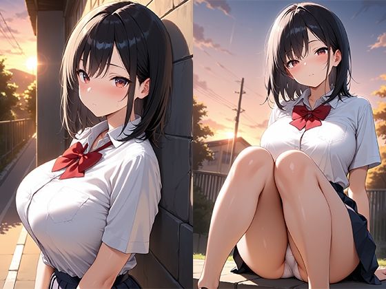 制服女子 催●肉便器化 〜街中で種付け完了〜 サンプル1ページ目
