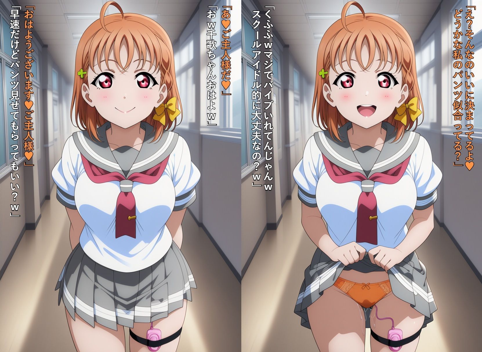 催〇アプリでスクールアイドルの人生終わらせてみたwww サンプル1ページ目