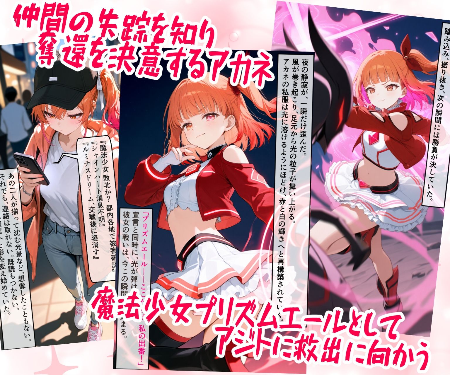 魔法少女プリズムエール 完全敗北！？ -魔法少女奪還作戦- サンプル3ページ目