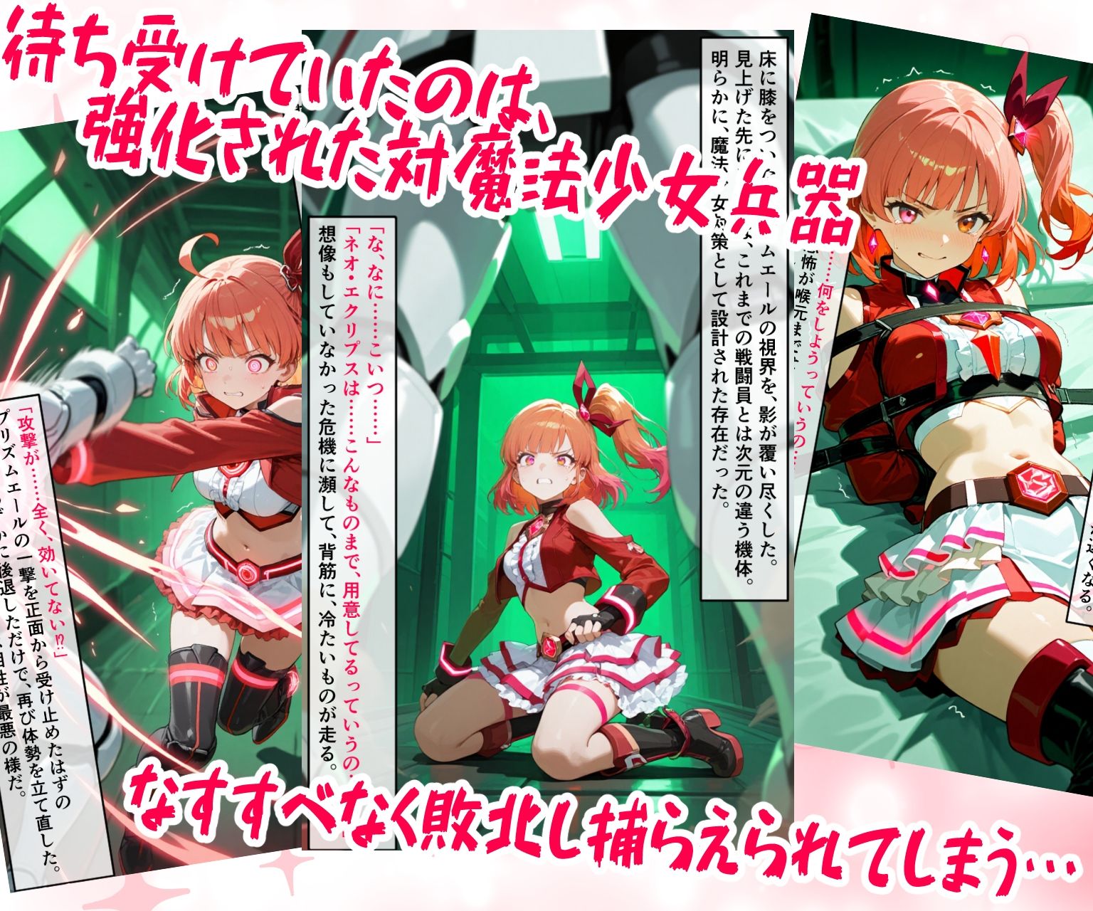 魔法少女プリズムエール 完全敗北！？ -魔法少女奪還作戦- サンプル5ページ目