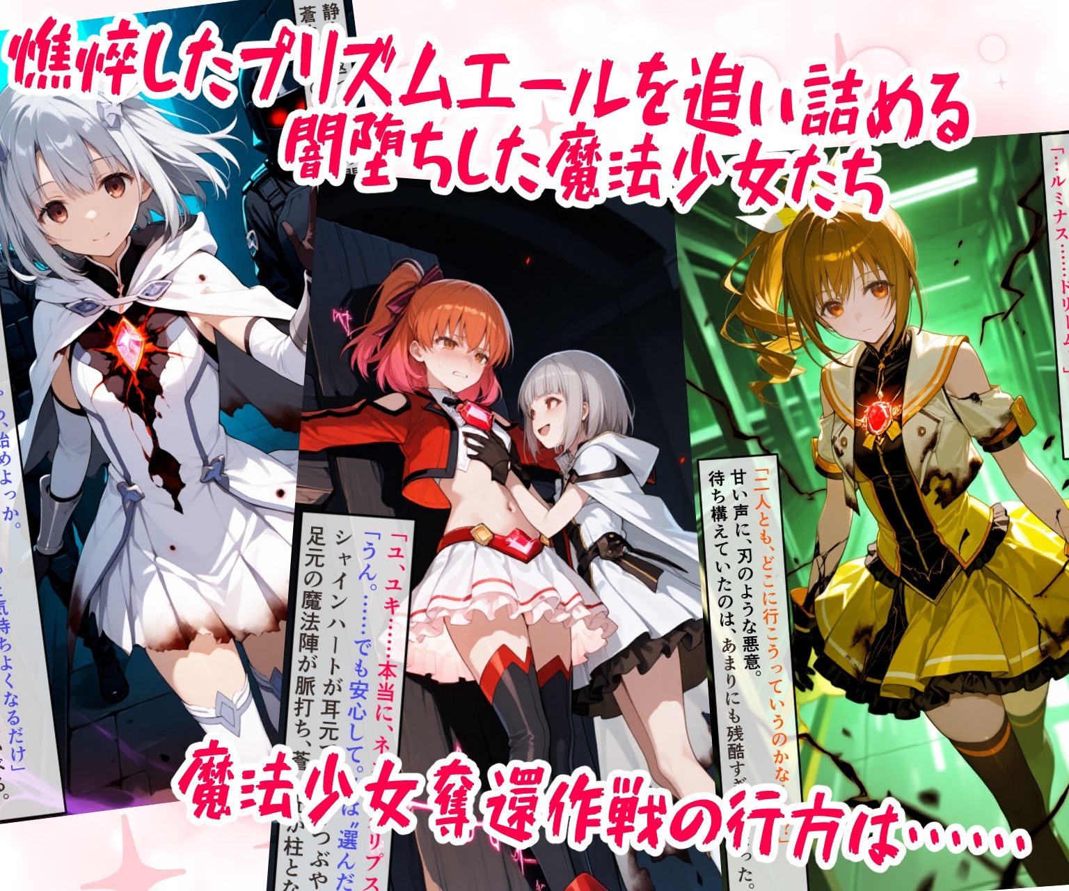 魔法少女プリズムエール 完全敗北！？ -魔法少女奪還作戦- サンプル7ページ目