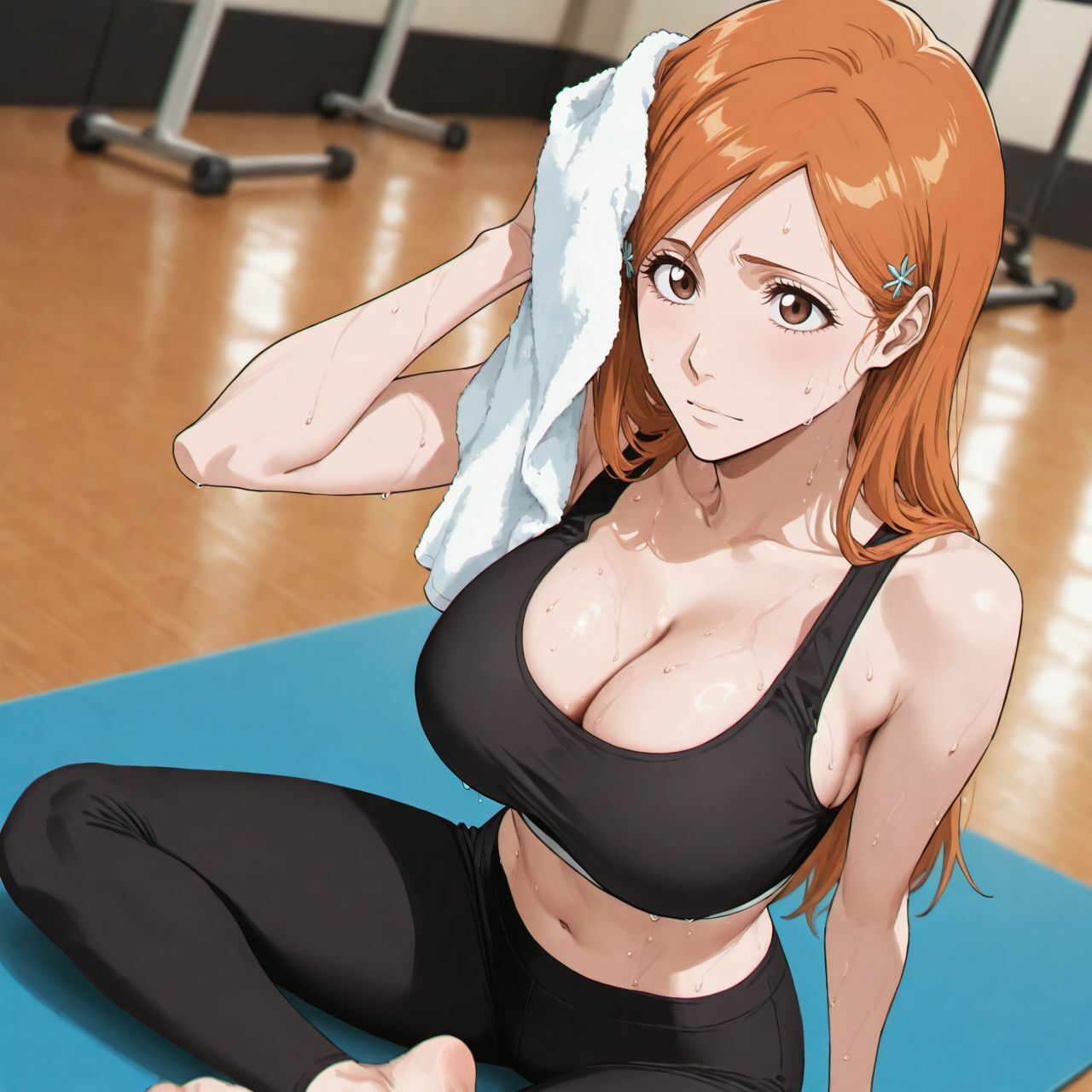会員制ジムで〜天然巨乳のあの子と密室パーソナルトレーニング〜 サンプル2ページ目