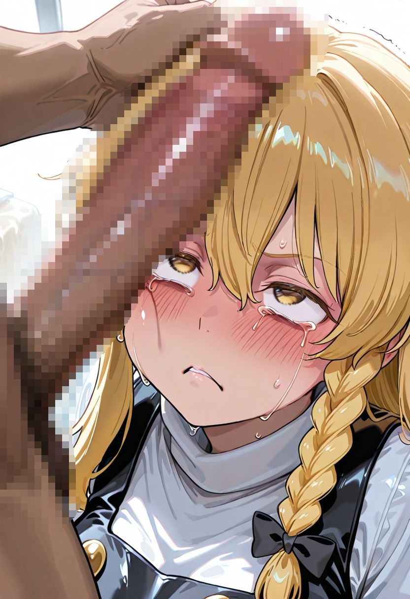 喉奥破壊爆乳:霧雨魔理沙 サンプル1ページ目