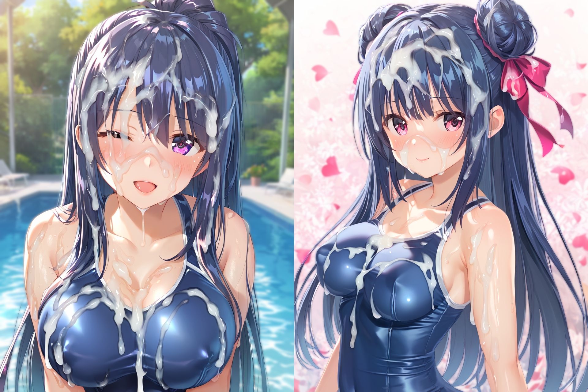 スク水ぶっかけCG集3 サンプル5ページ目