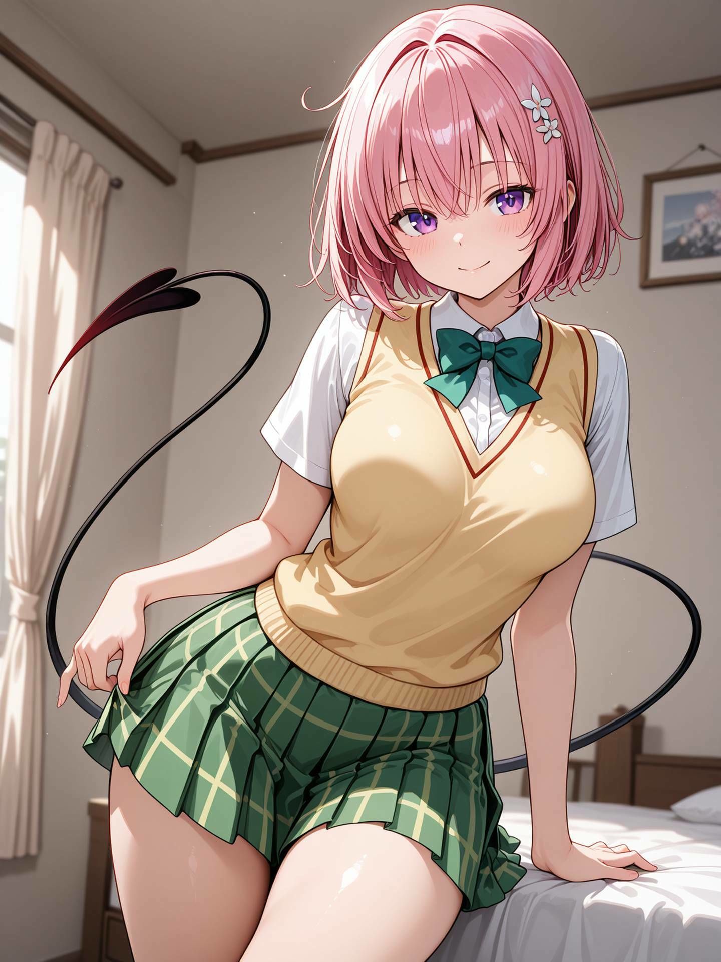 モモちゃんと濃厚セックス！ サンプル1ページ目