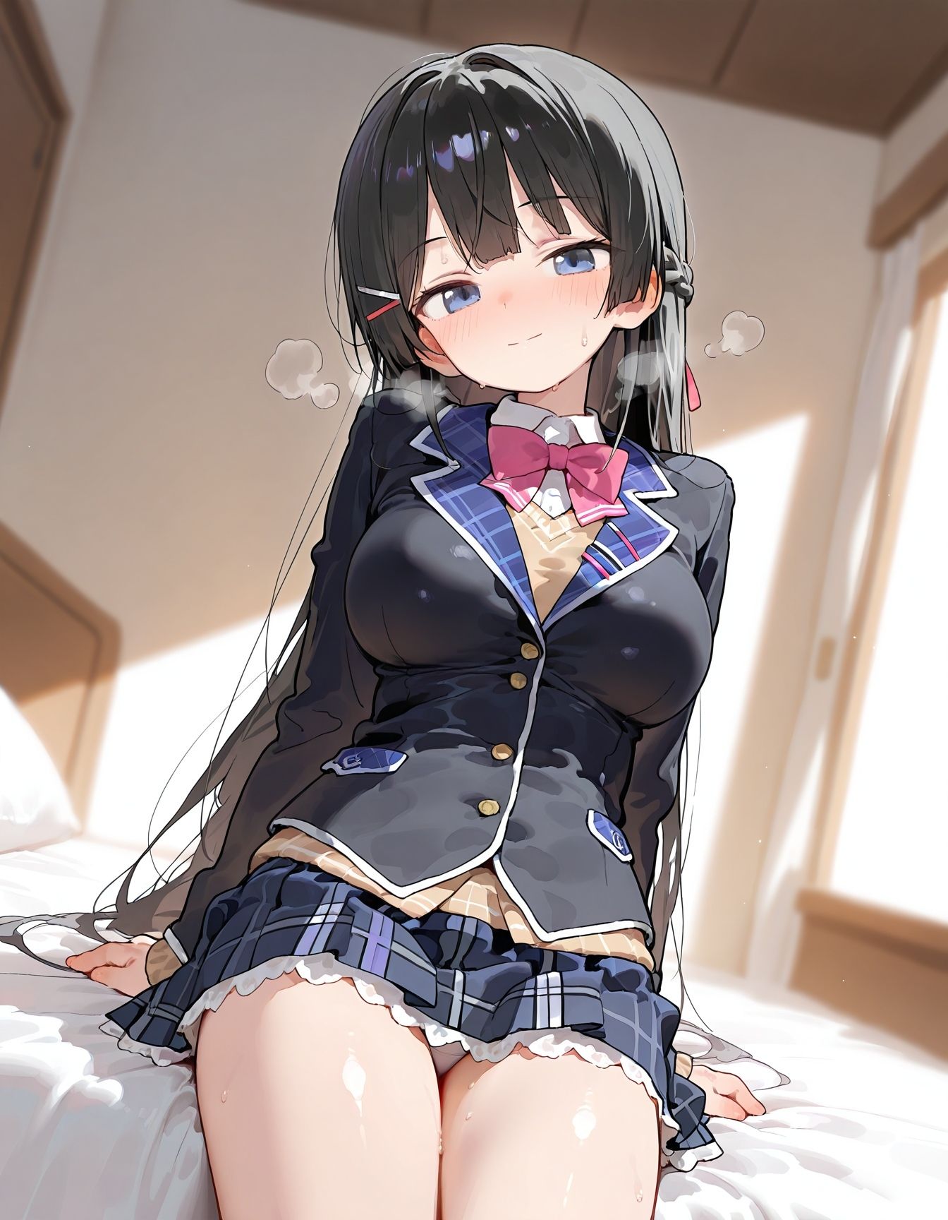 に○さんじ月ノ美○孕ませえっち サンプル1ページ目