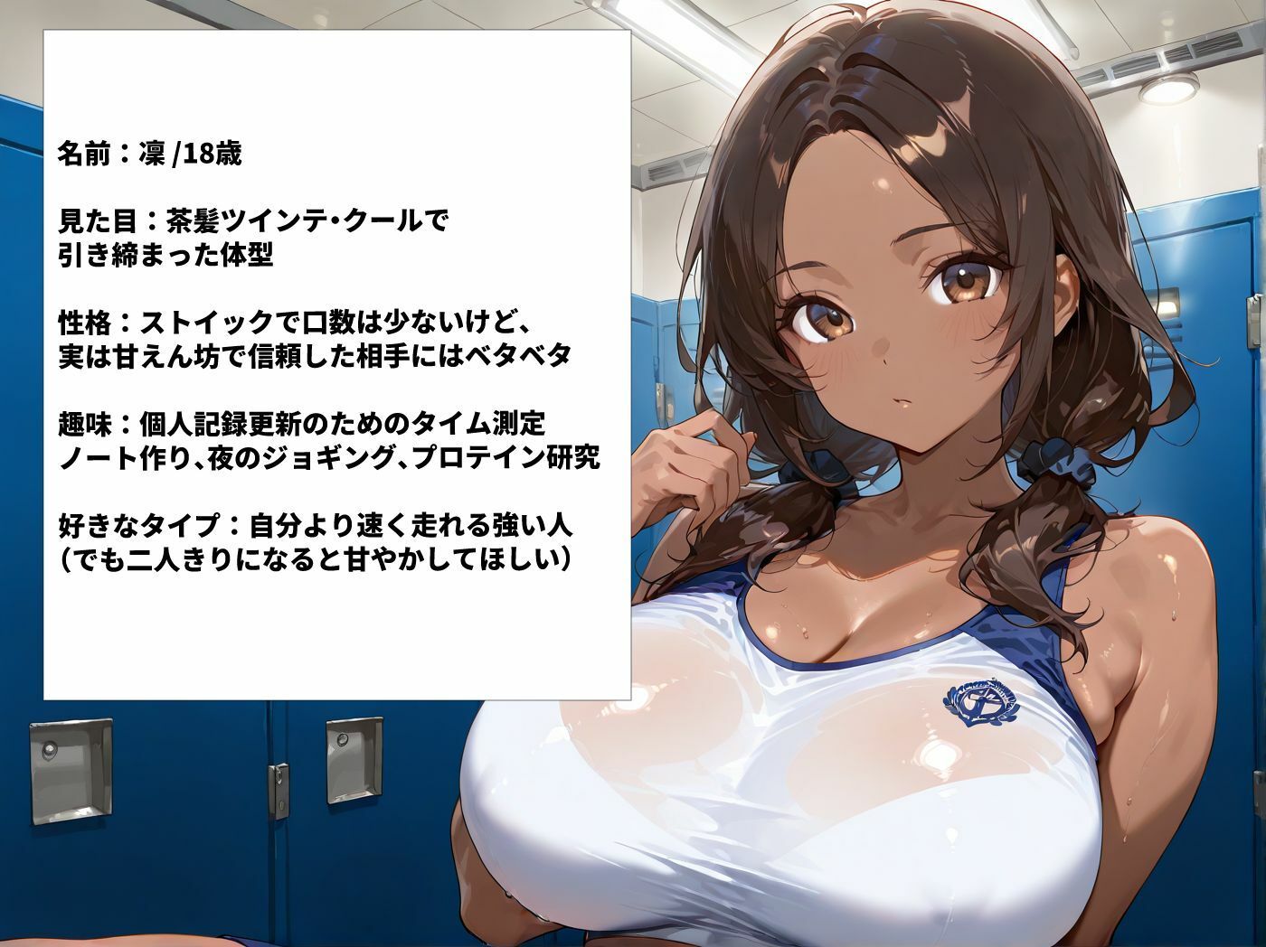 日焼け陸上部巨乳JKを部室に呼び出し汗だくセックス サンプル4ページ目