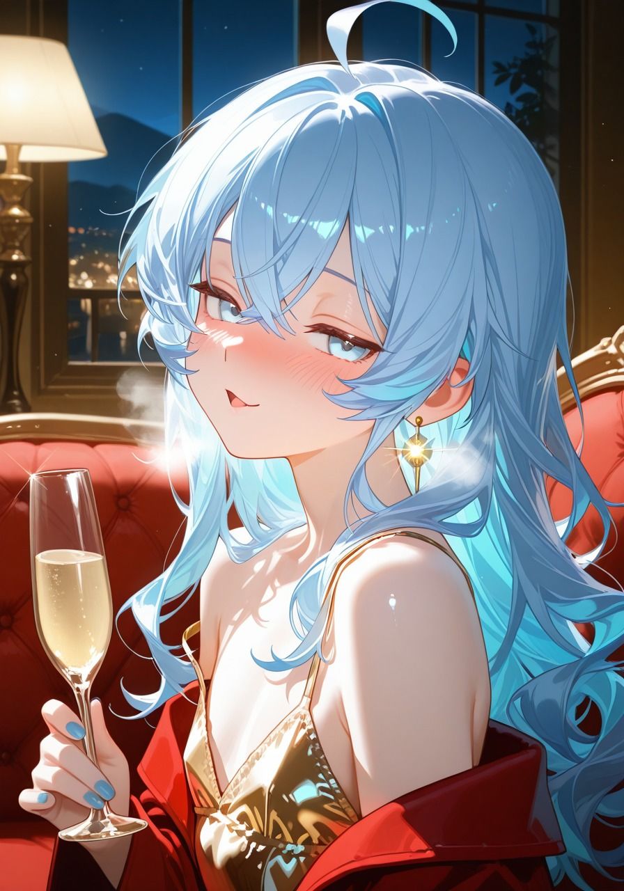 キャバ嬢男の娘ちゃんの離席中ひとりえっち！ サンプル1ページ目