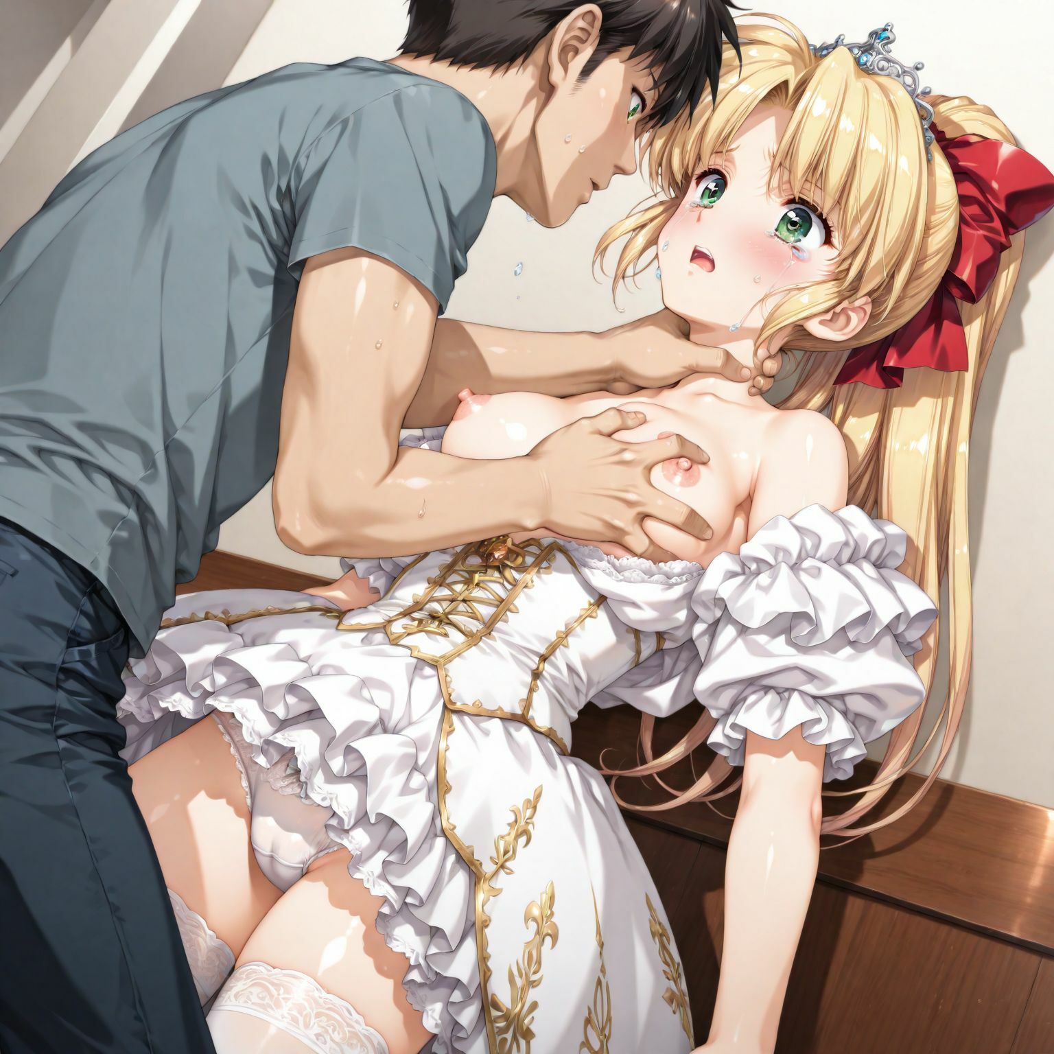 国を滅ぼされた王女の末路 サンプル3ページ目