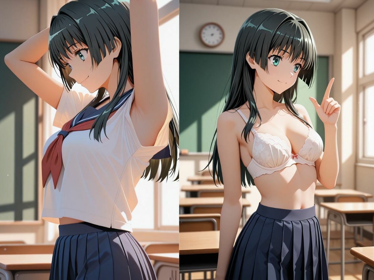 【大人の放課後】制服から始まるロールプレイ サンプル1ページ目