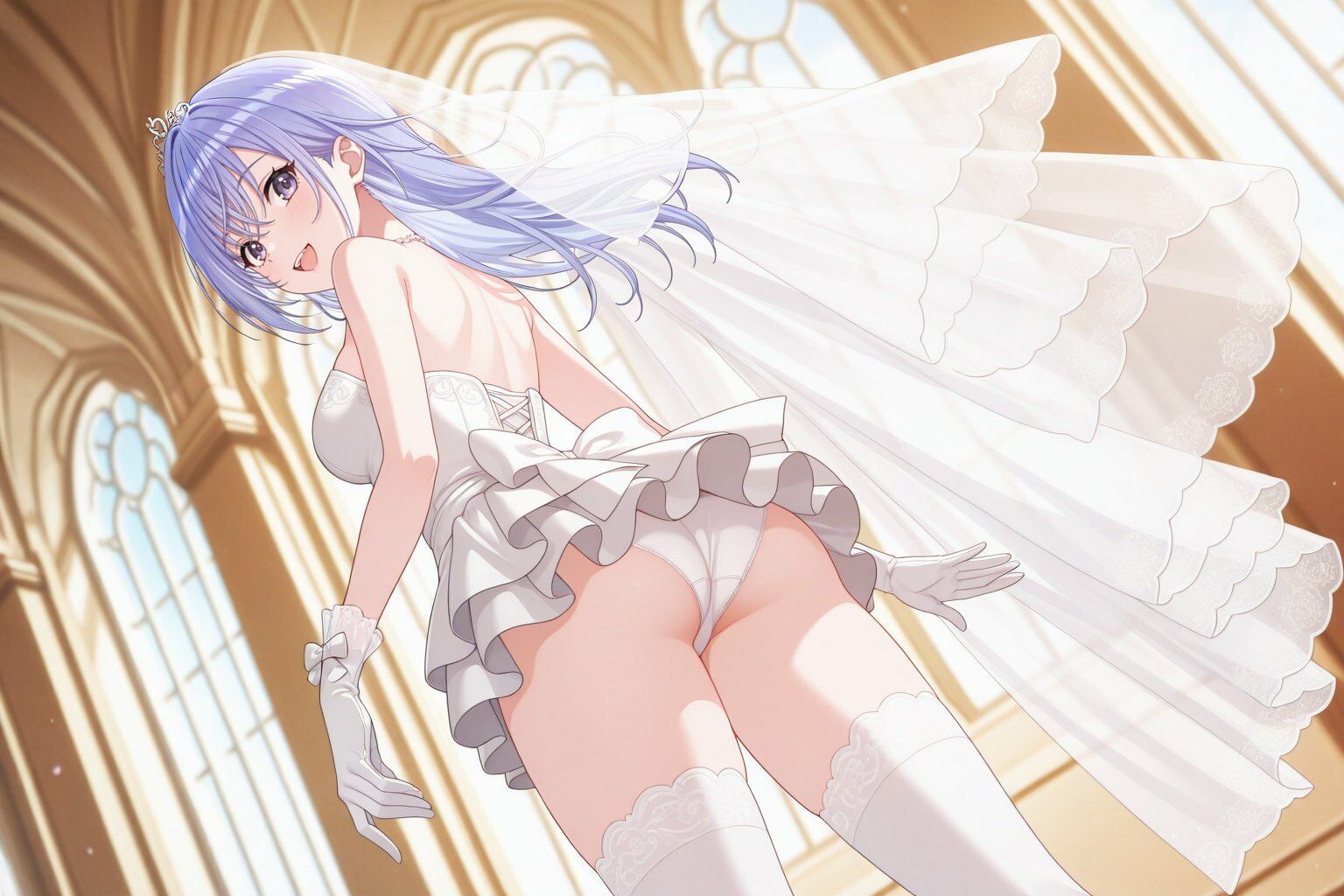 鈴木○那 ウェディングドレスでキモおじ強●性接待 サンプル1ページ目