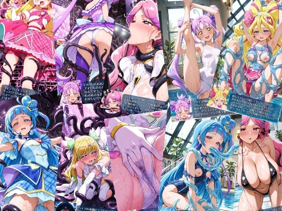 アイド◯プ◯キュアが負けちゃうやつ01＆02 サンプル4ページ目