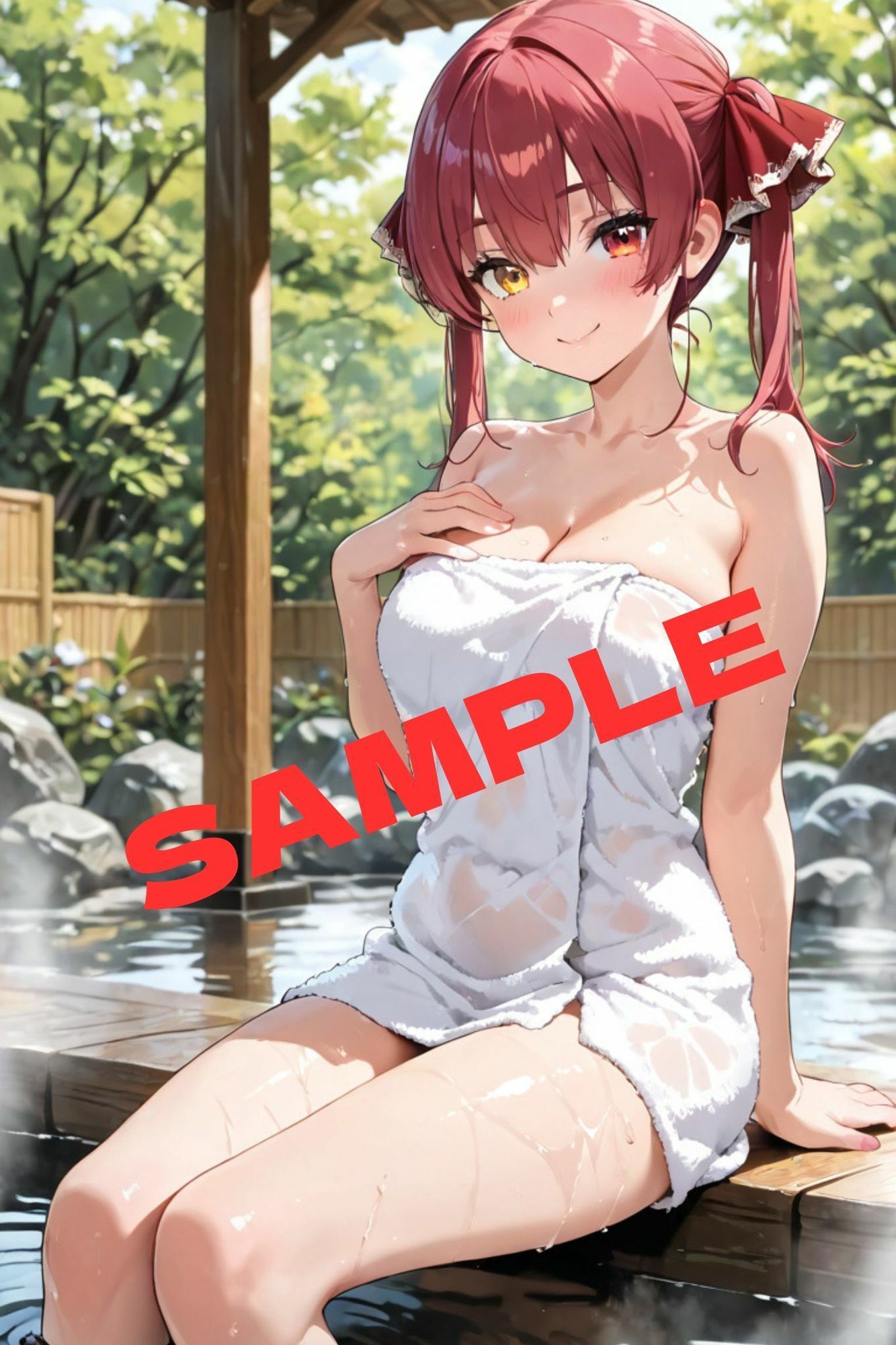 ホロメン イチャラブ中出し温泉旅行 サンプル1ページ目