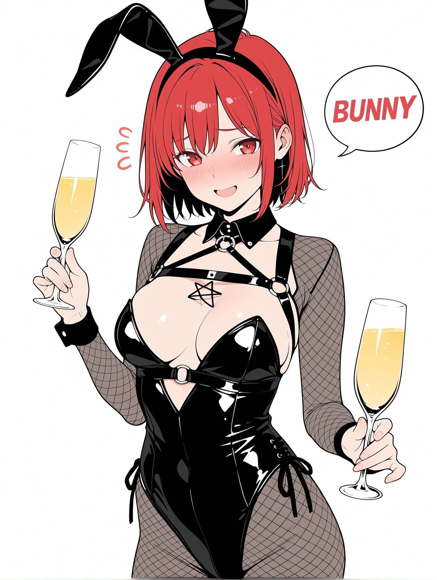 バニーガールとエッチ サンプル2ページ目