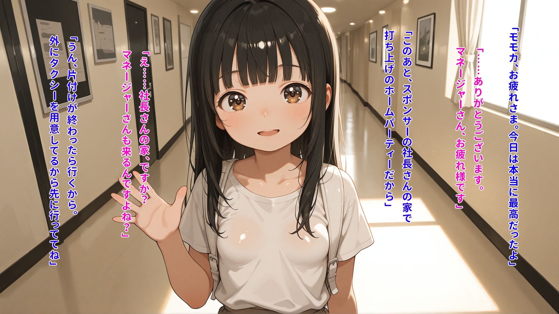 枕営業なんてダメぇ！お●んこには挿れないでってお願いしたのに……何回イってもやめてもらえない女の子 サンプル2ページ目