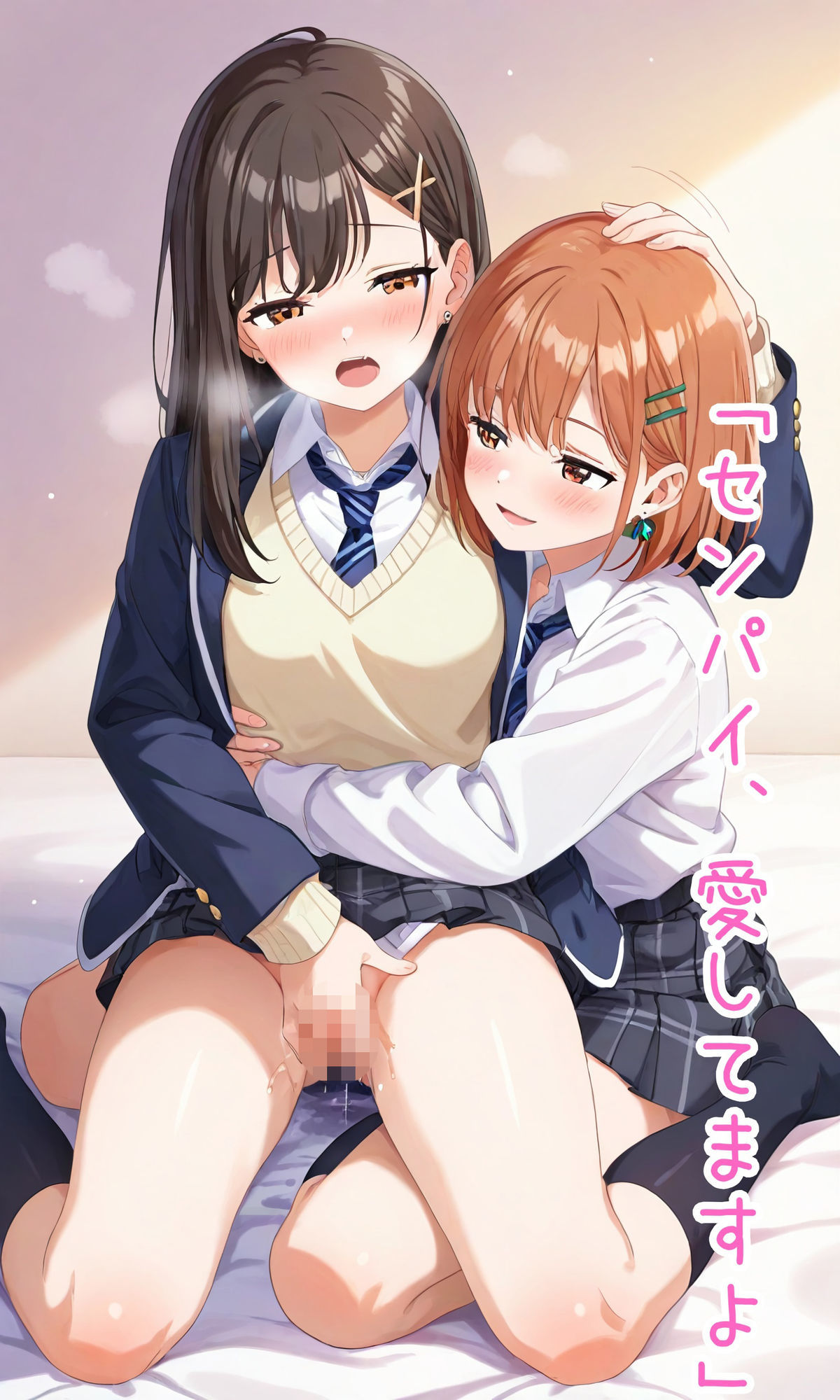 【百合】【オナサポ】誰かがそばにいるだけで サンプル2ページ目