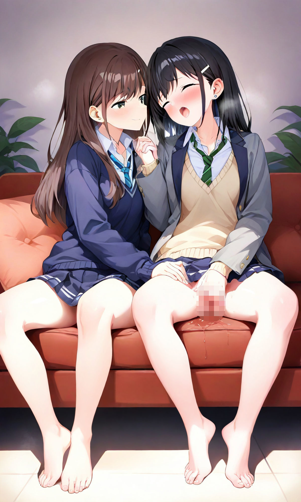 【百合】【オナサポ】誰かがそばにいるだけで サンプル4ページ目