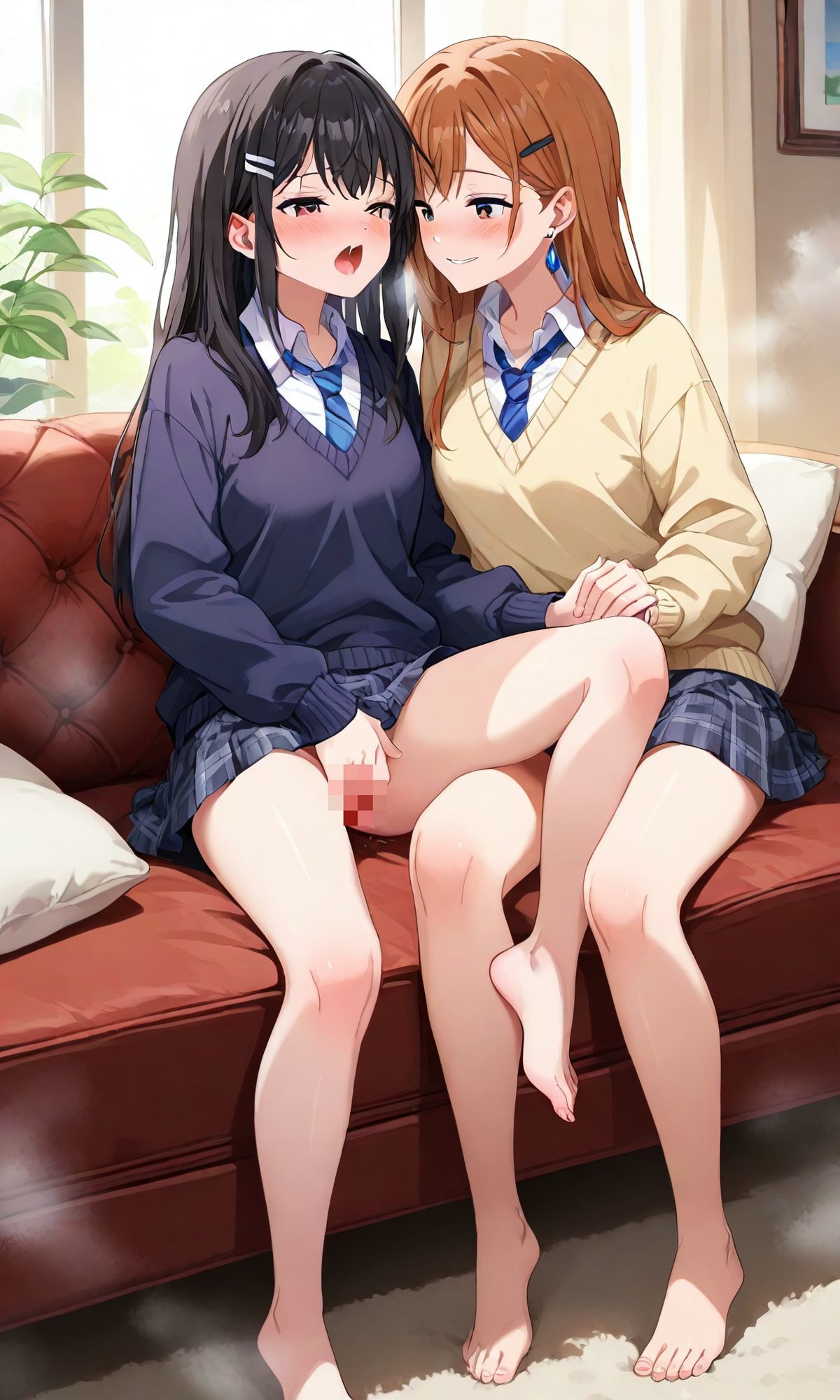 【百合】【オナサポ】誰かがそばにいるだけで サンプル8ページ目