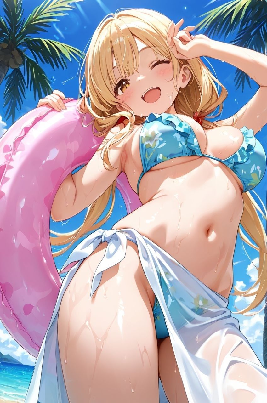 幼馴染と結婚するためにデキ婚狙うことにしました！  シャーリー編 水着Ver サンプル1ページ目