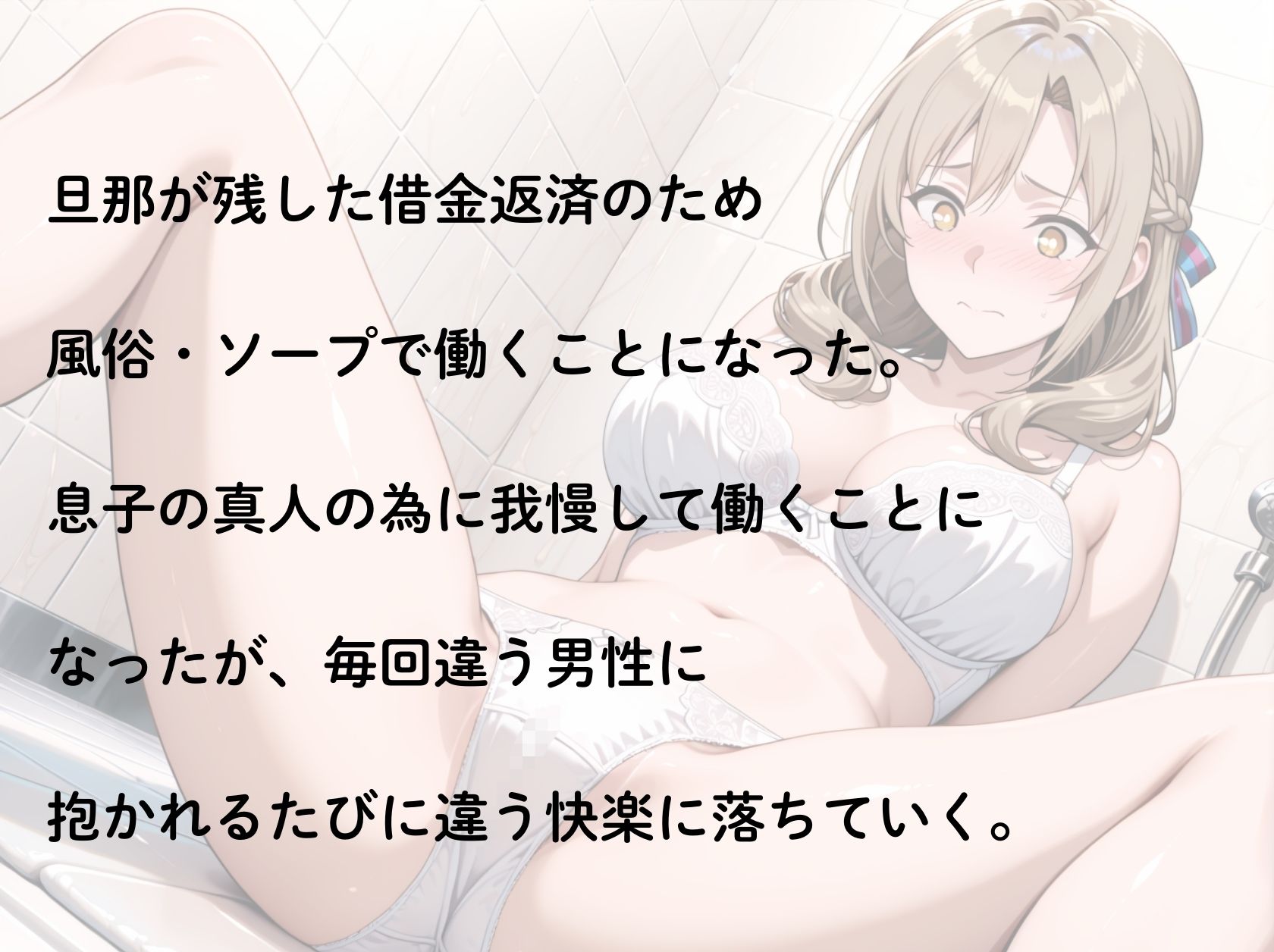 大好真●子 美人妻ソープランド 借金返済のため体、売ります サンプル2ページ目