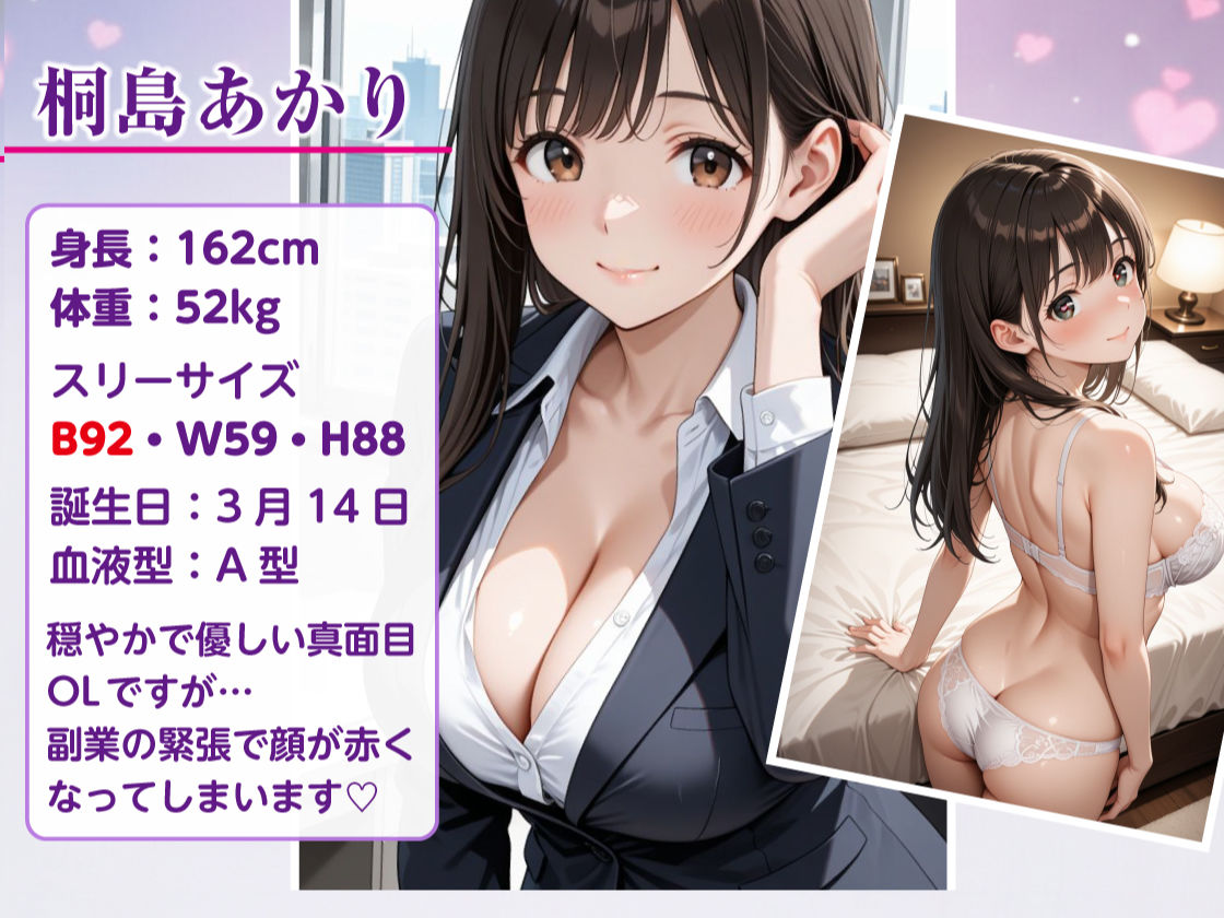 デリヘル呼んだら清純OL巨乳部下だった話 〜キモ課長にトロ甘中出し堕ち〜 サンプル1ページ目