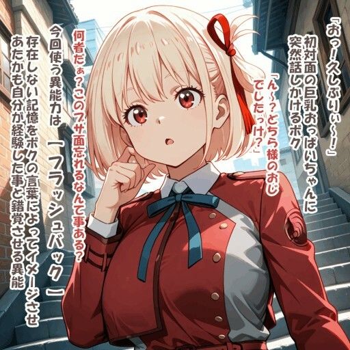パイズリ異能力おじさん  フラッシュバック 編 サンプル1ページ目