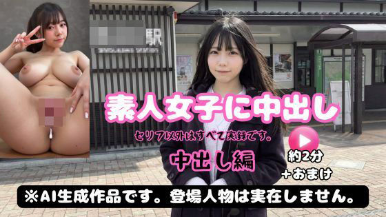 【音声実録】素人女子しゅなちゃんに中出し