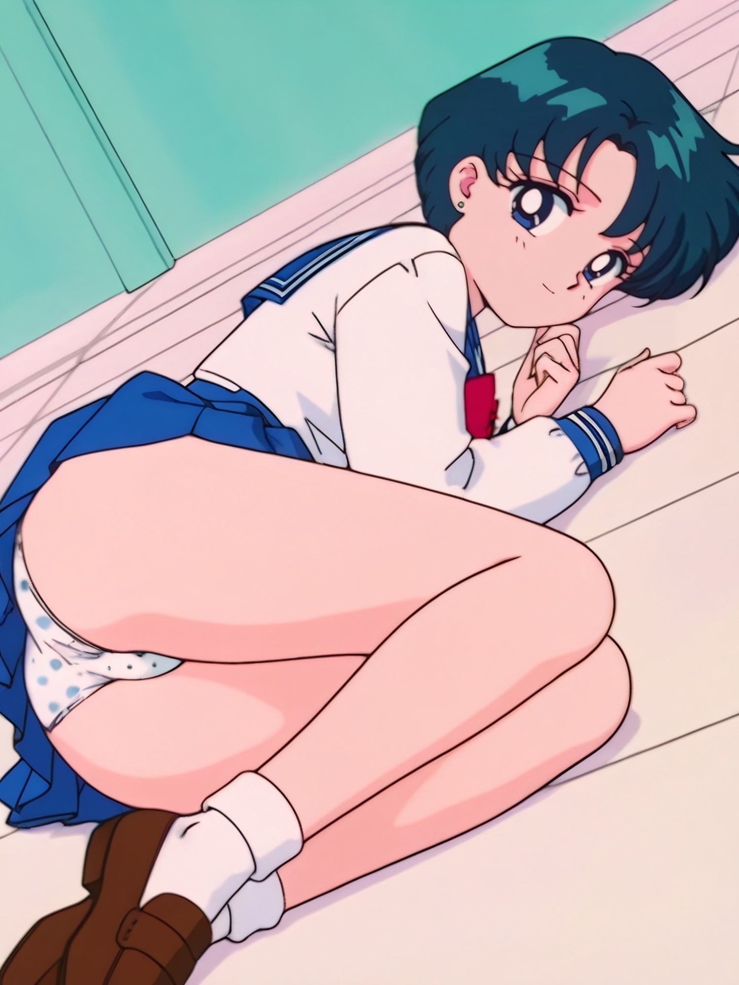 水〇亜美パンチラCG集（全100枚＋簡易パンチラアニメ3本）_model2 サンプル1ページ目