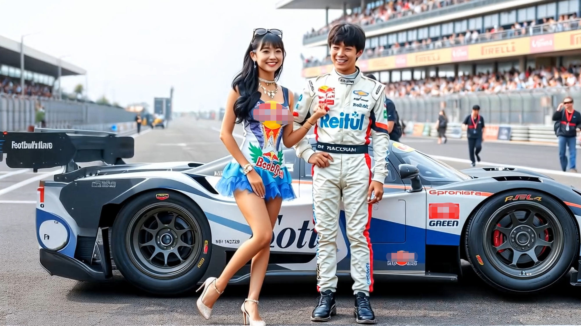 妄想11 RQ レースクィーンの下着がヤバイ AI生成動画 サンプル5ページ目
