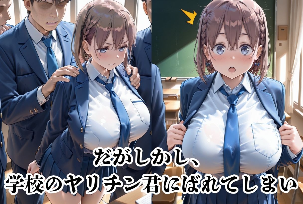 寝取られたわわ サンプル4ページ目