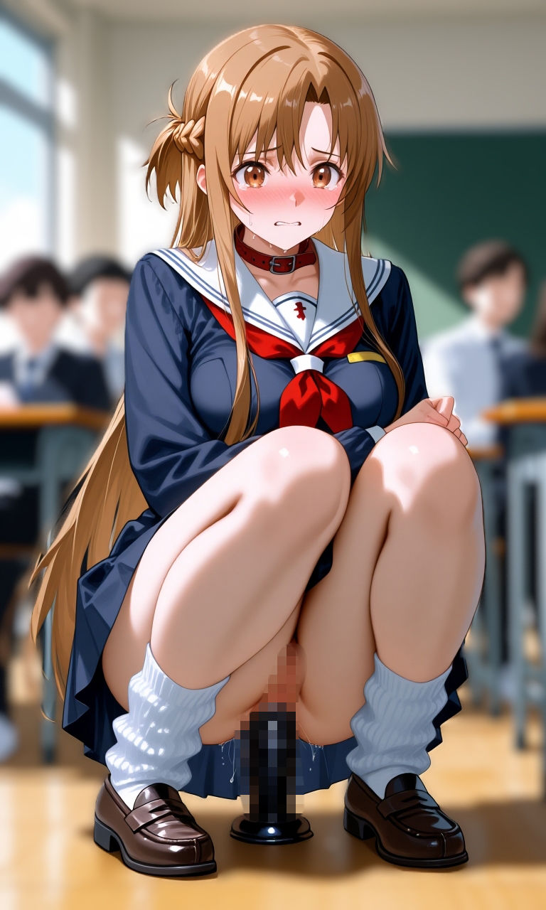 ア〇ナ  学校で壮絶アナル調教 サンプル4ページ目