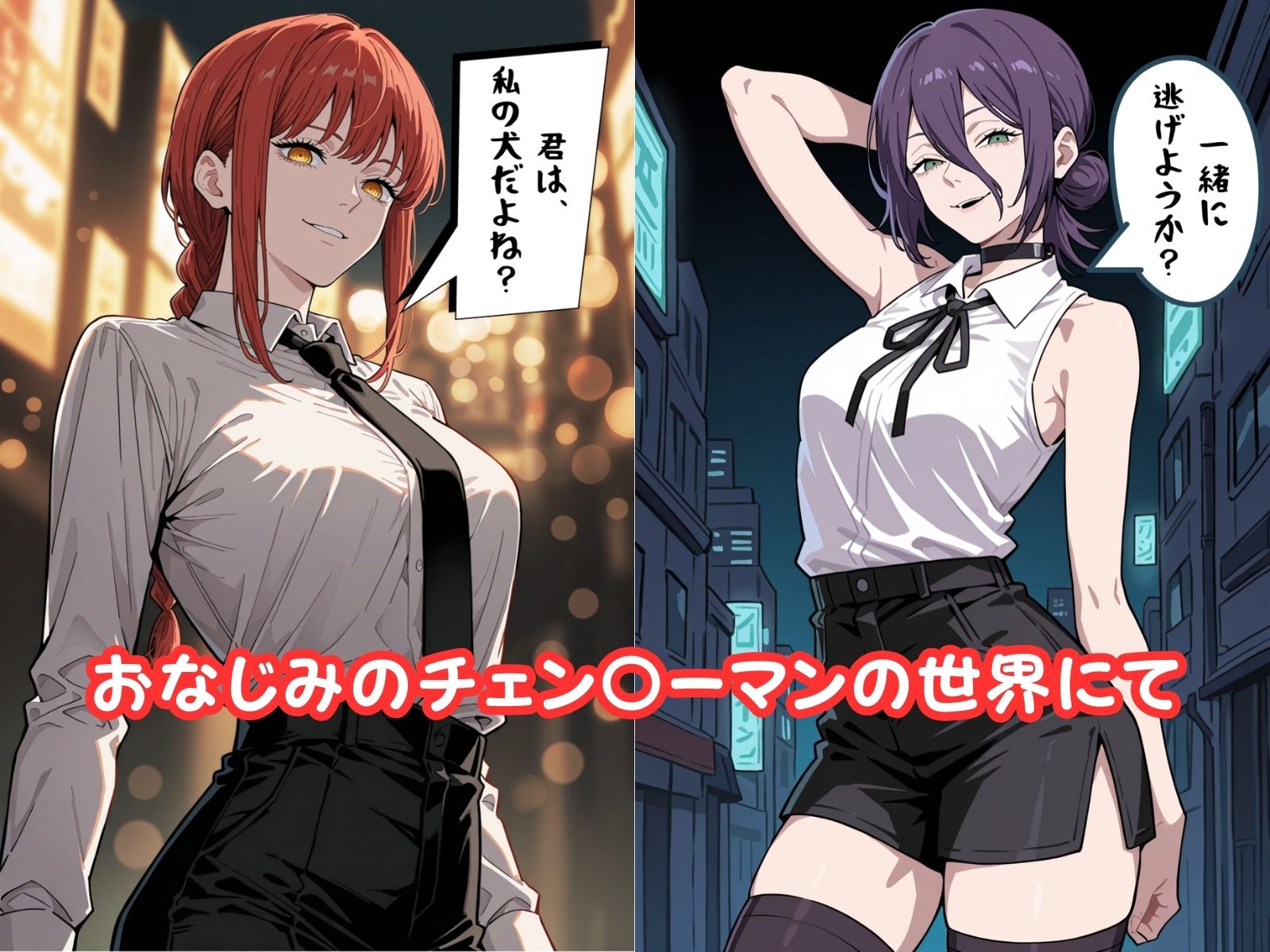 ザコだと舐めてた性欲の悪魔に、次々とわからせられちゃうヒロインたち サンプル1ページ目