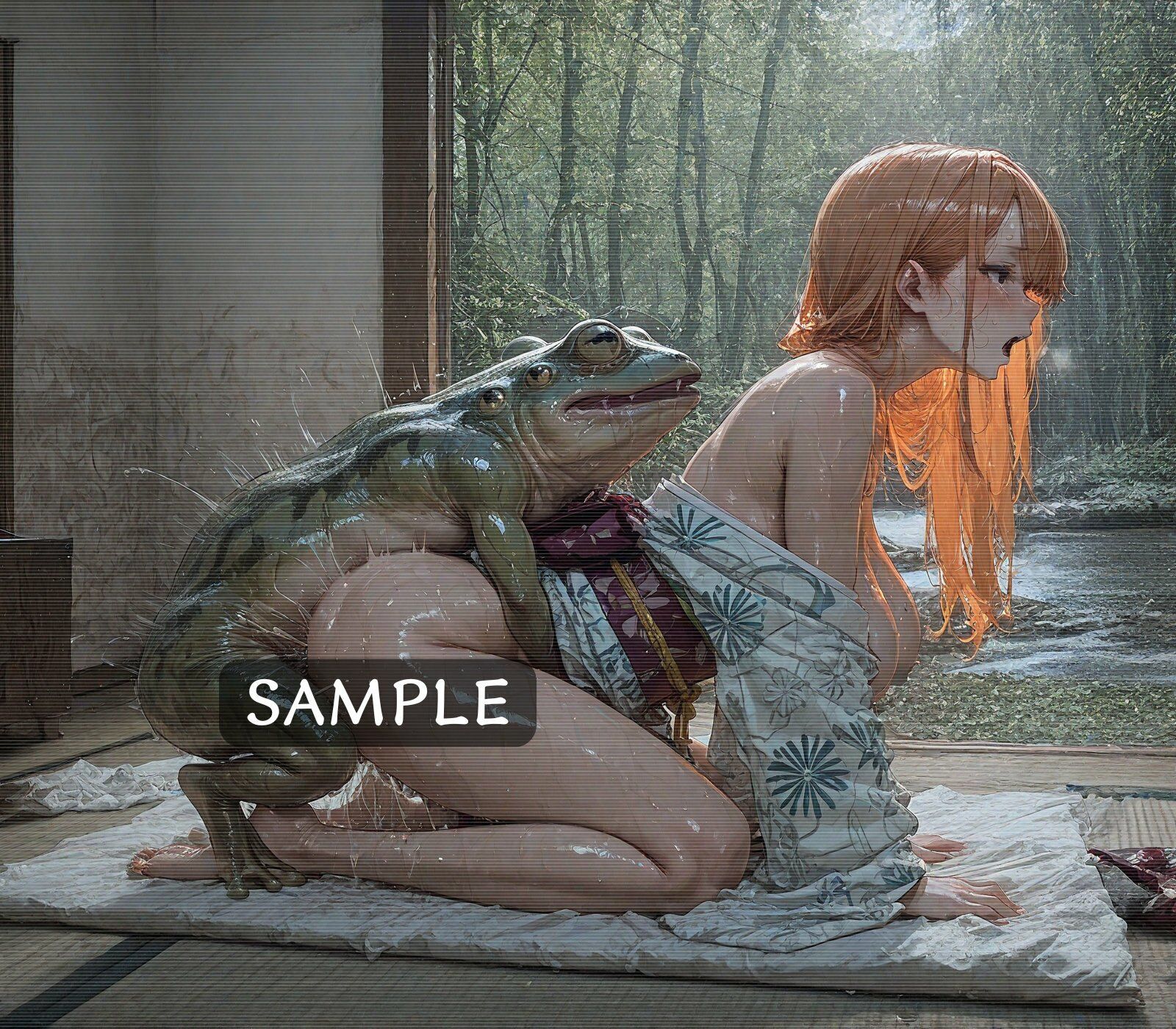 ある蒐集家の記録  湿性 サンプル2ページ目