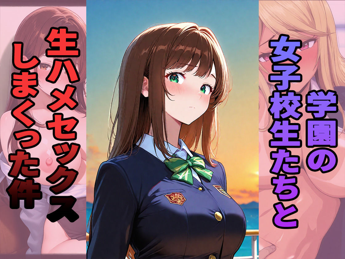 学園の女子校生たちと生ハメセックスしまくった件 サンプル1ページ目