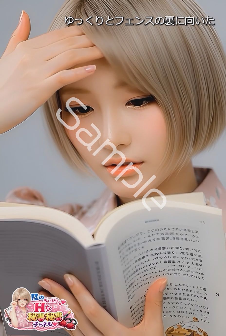 【▲100】国会議員（陳議院）・本藤まなの政策秘書『彩倉 陸（あやくら りく）』のちょっぴりHな秘書ヒショ話チャンネル:Vol.0001 官能小説朗読・女子テニス部盗撮5回シリーズ・その1 サンプル3ページ目