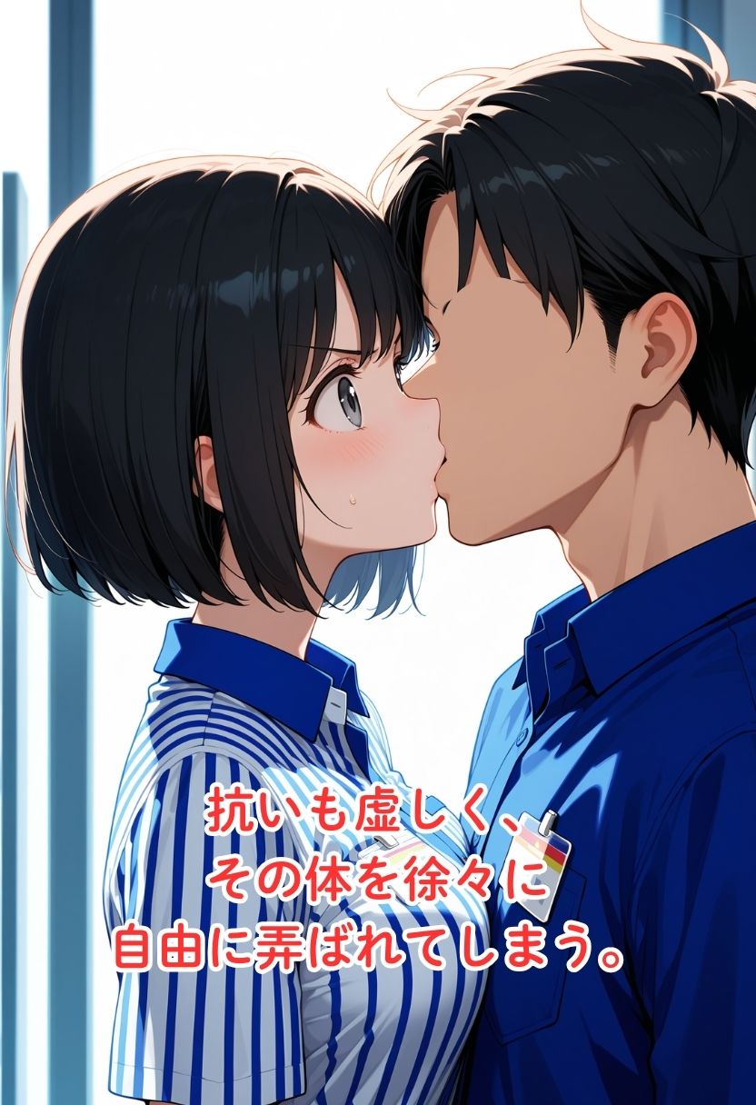 【アニメ】彼氏大好き女子大生が店長の強引寝取りに堕ちるまで サンプル4ページ目