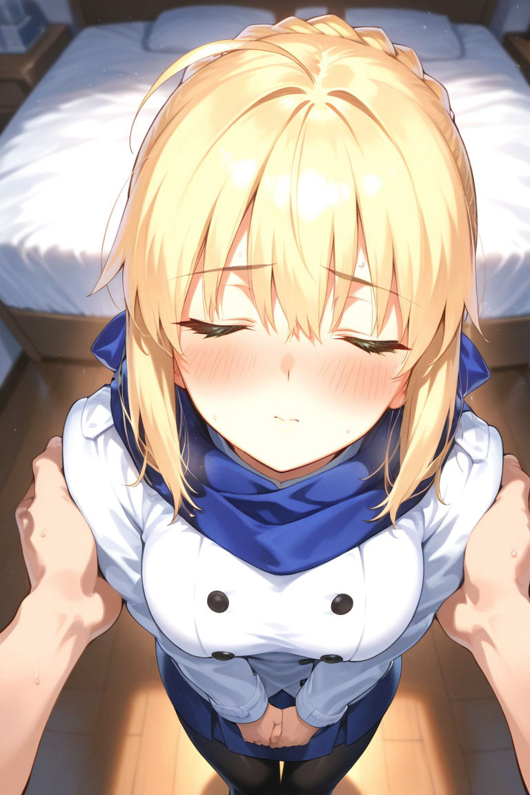 セイバー（FSN）イラスト集1 サンプル2ページ目