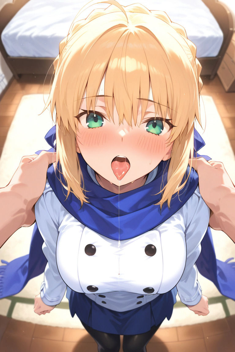 セイバー（FSN）イラスト集1 サンプル3ページ目
