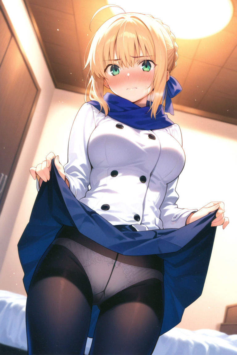 セイバー（FSN）イラスト集1 サンプル4ページ目