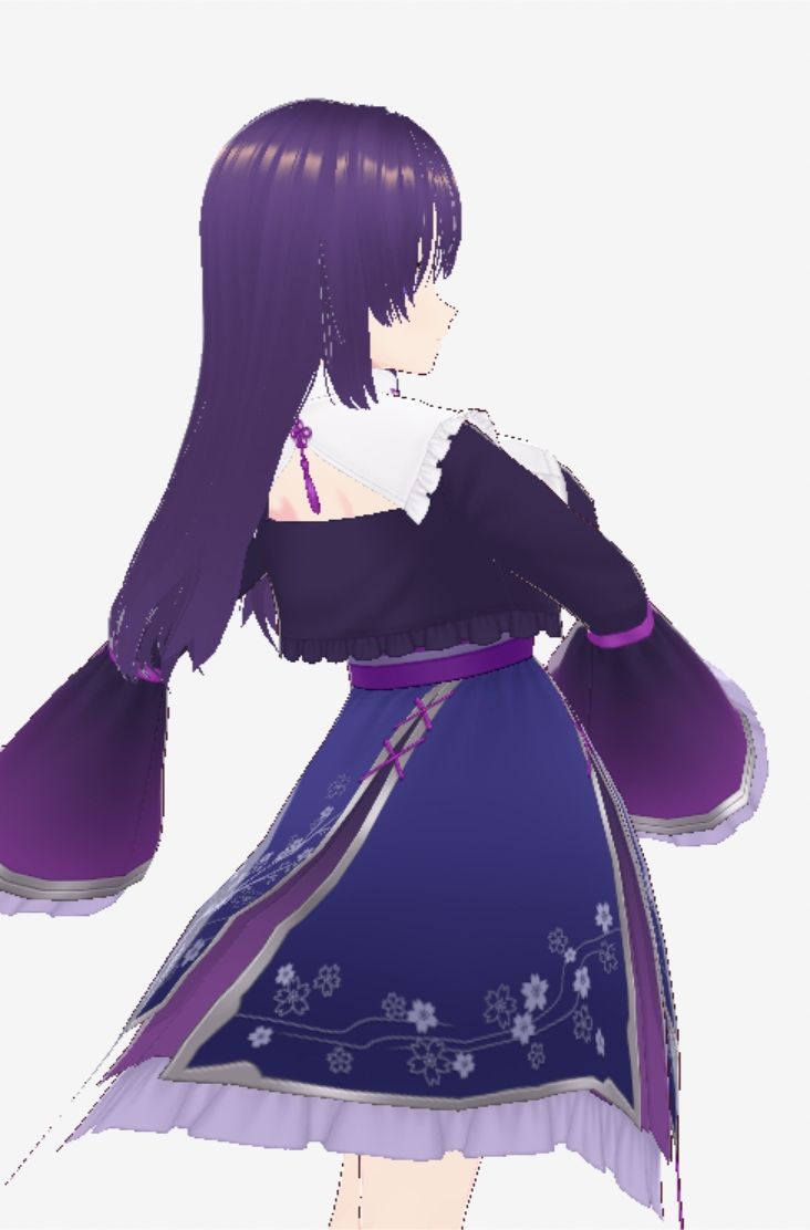 和柄の洋風ドレスの巨乳美女（セリフなし  3DCGモデル  イラスト集） サンプル7ページ目