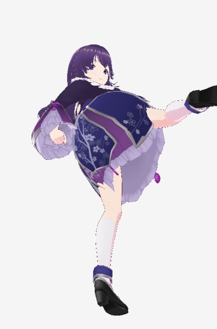 和柄の洋風ドレスの巨乳美女（セリフなし  3DCGモデル  イラスト集） サンプル10ページ目