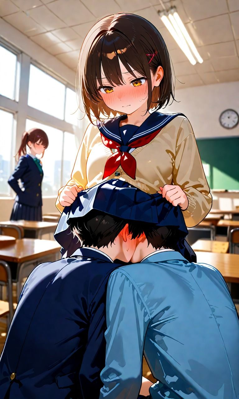 女子校生のスカートの中にもぐりたいっ！ サンプル5ページ目