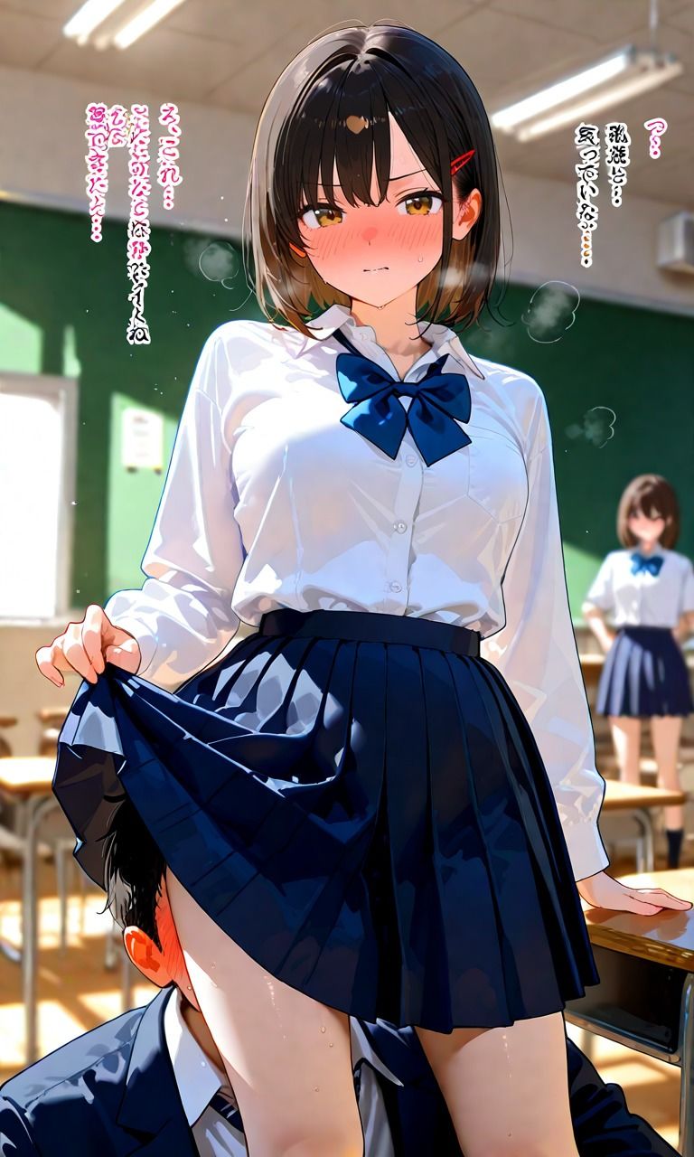 女子校生のスカートの中にもぐりたいっ！ サンプル6ページ目