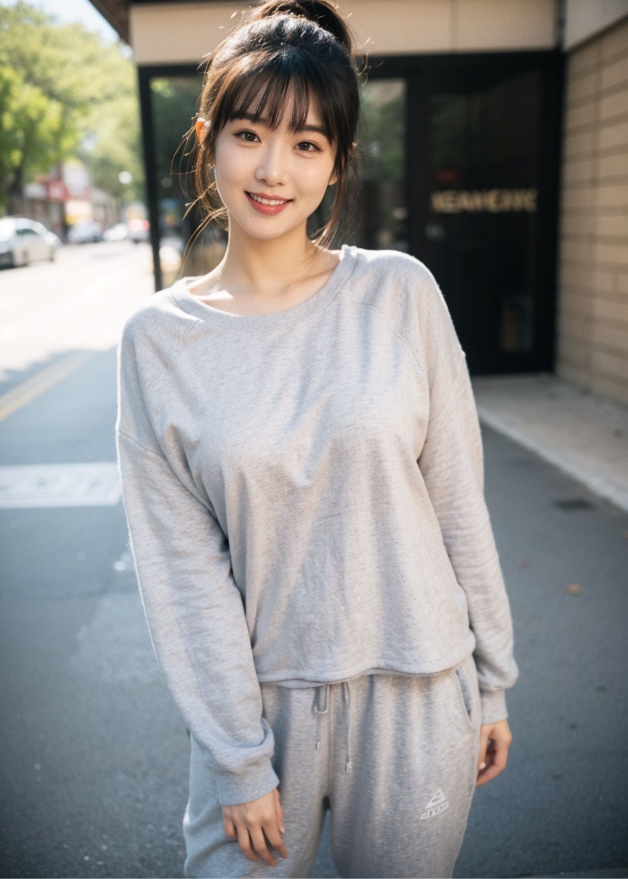 AIモデル  虎谷カレン  拳闘姫伝 サンプル3ページ目