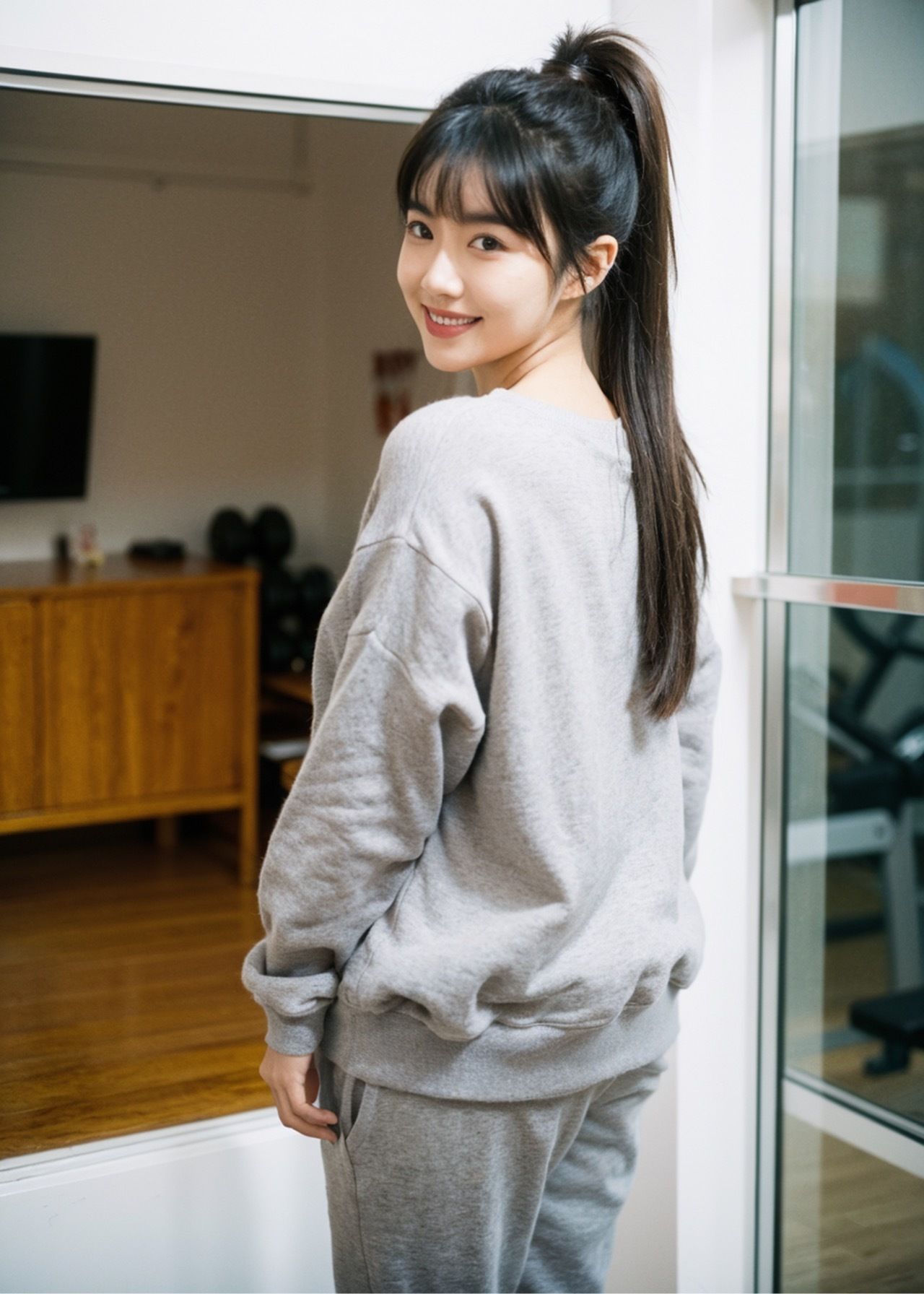 AIモデル  虎谷カレン  拳闘姫伝 サンプル4ページ目