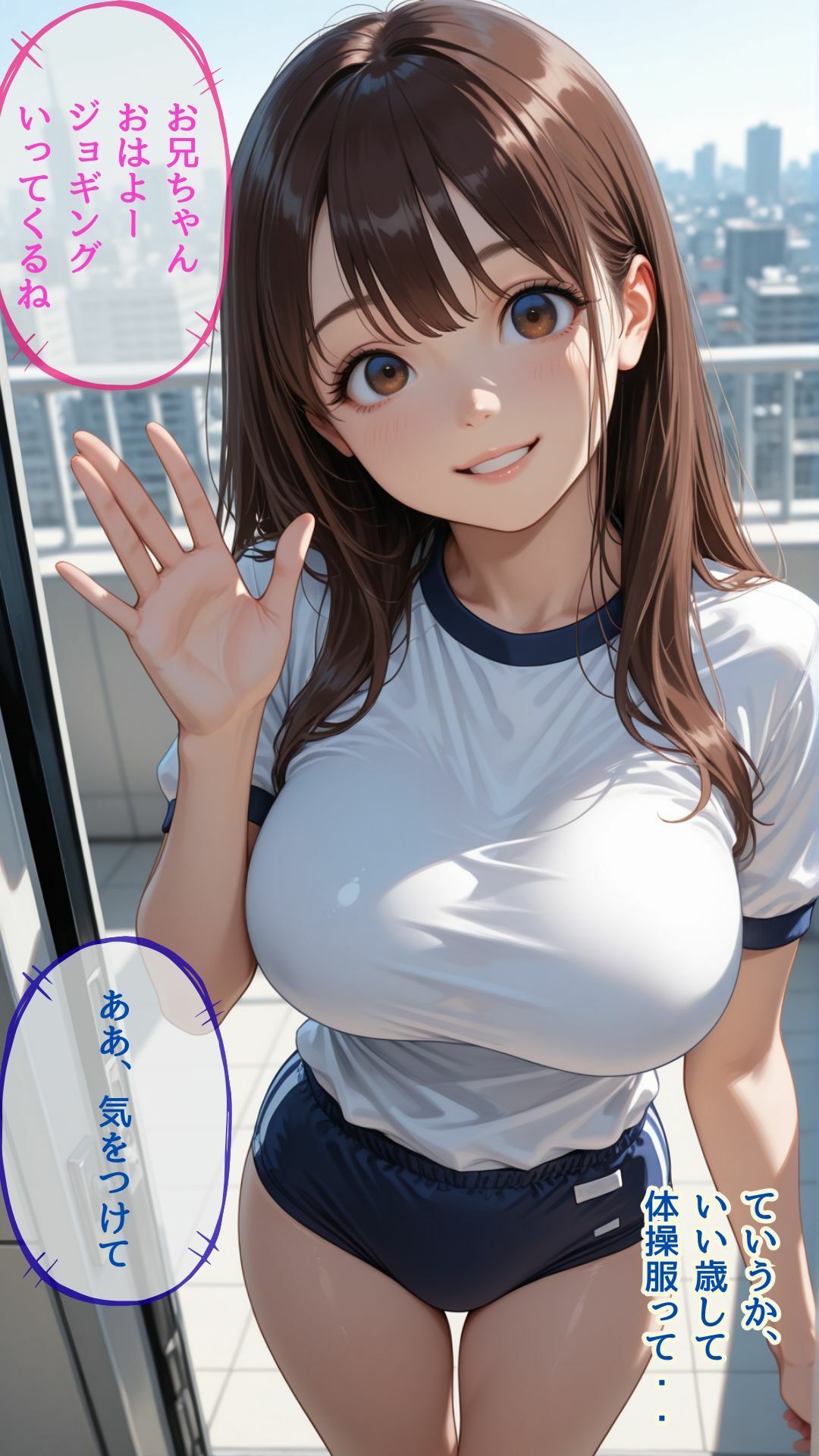 汗だく体操服、そのまま・・・ サンプル5ページ目
